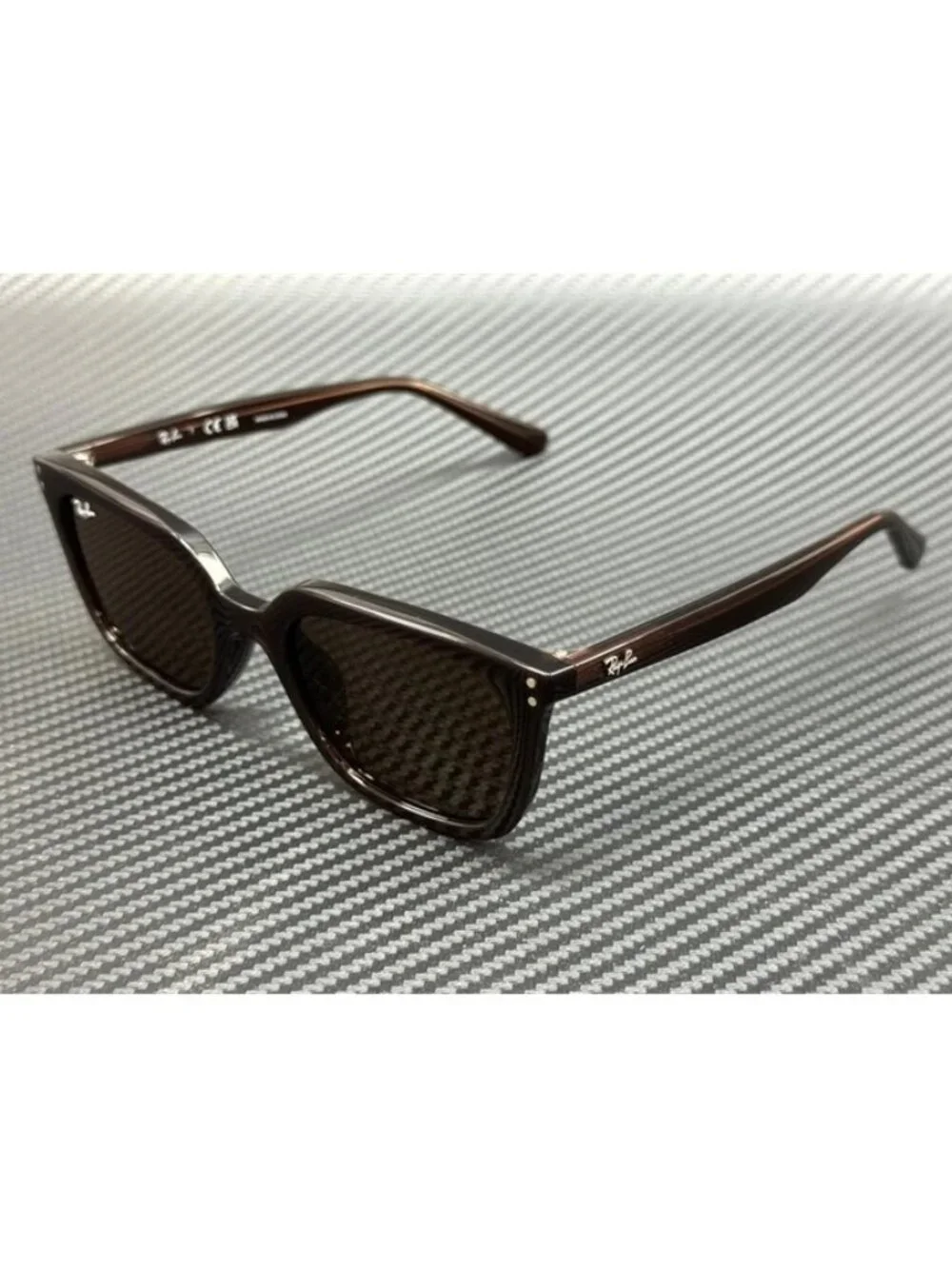 New Ray-Ban Men Opal Brown Sunglasses 54-21-145